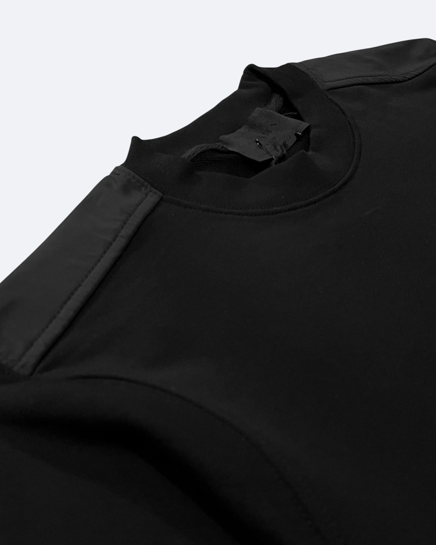 Prada - Sleeve Pocket Sweatshirt - Black