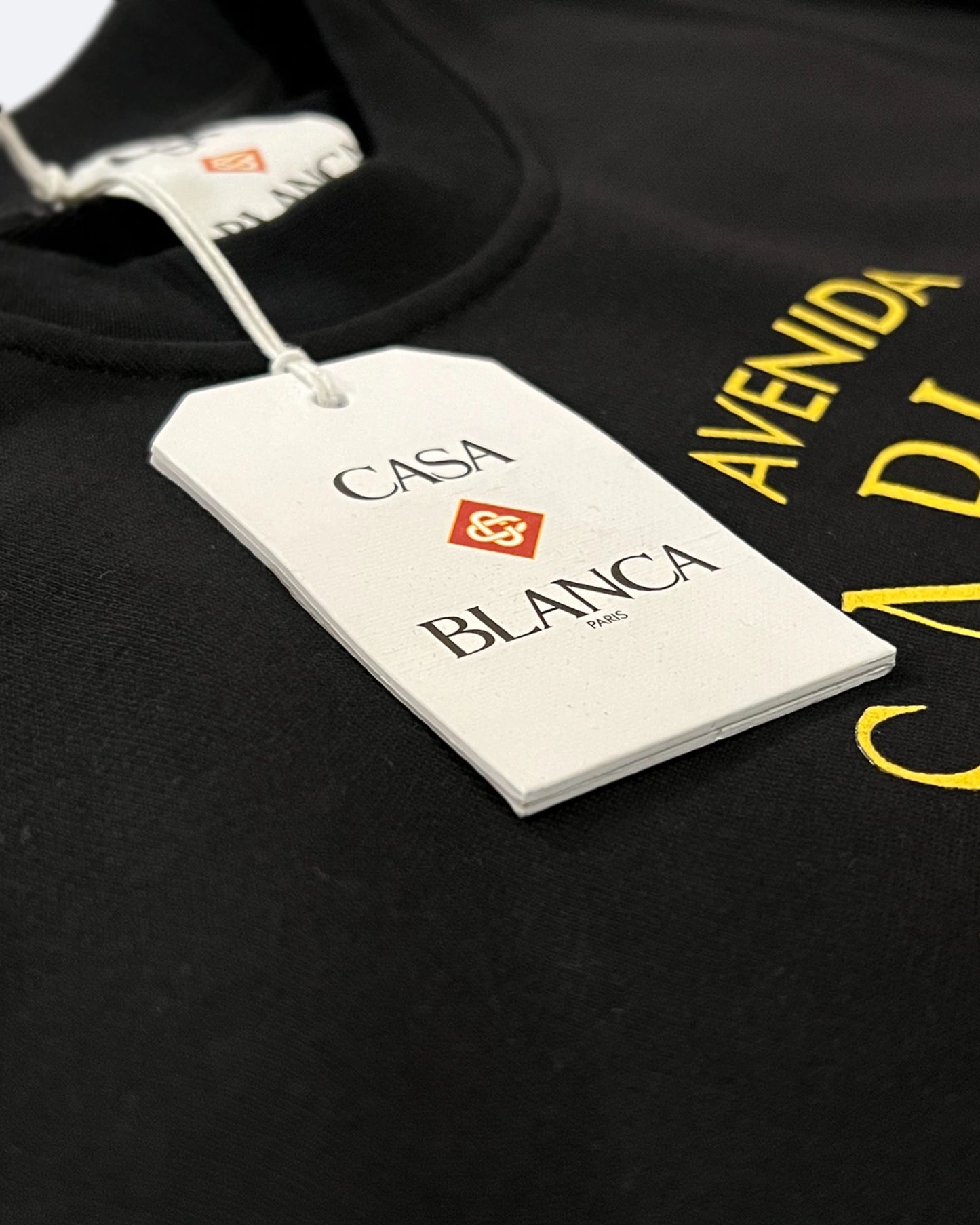 Casablanca - Avenida Sweatshirt - Black