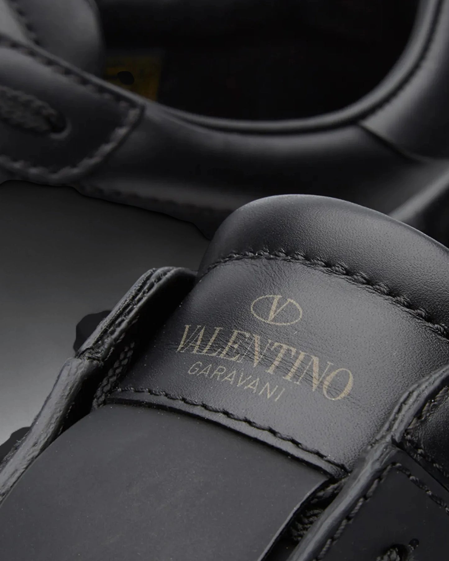 Valentino - Open Sneakers - Black