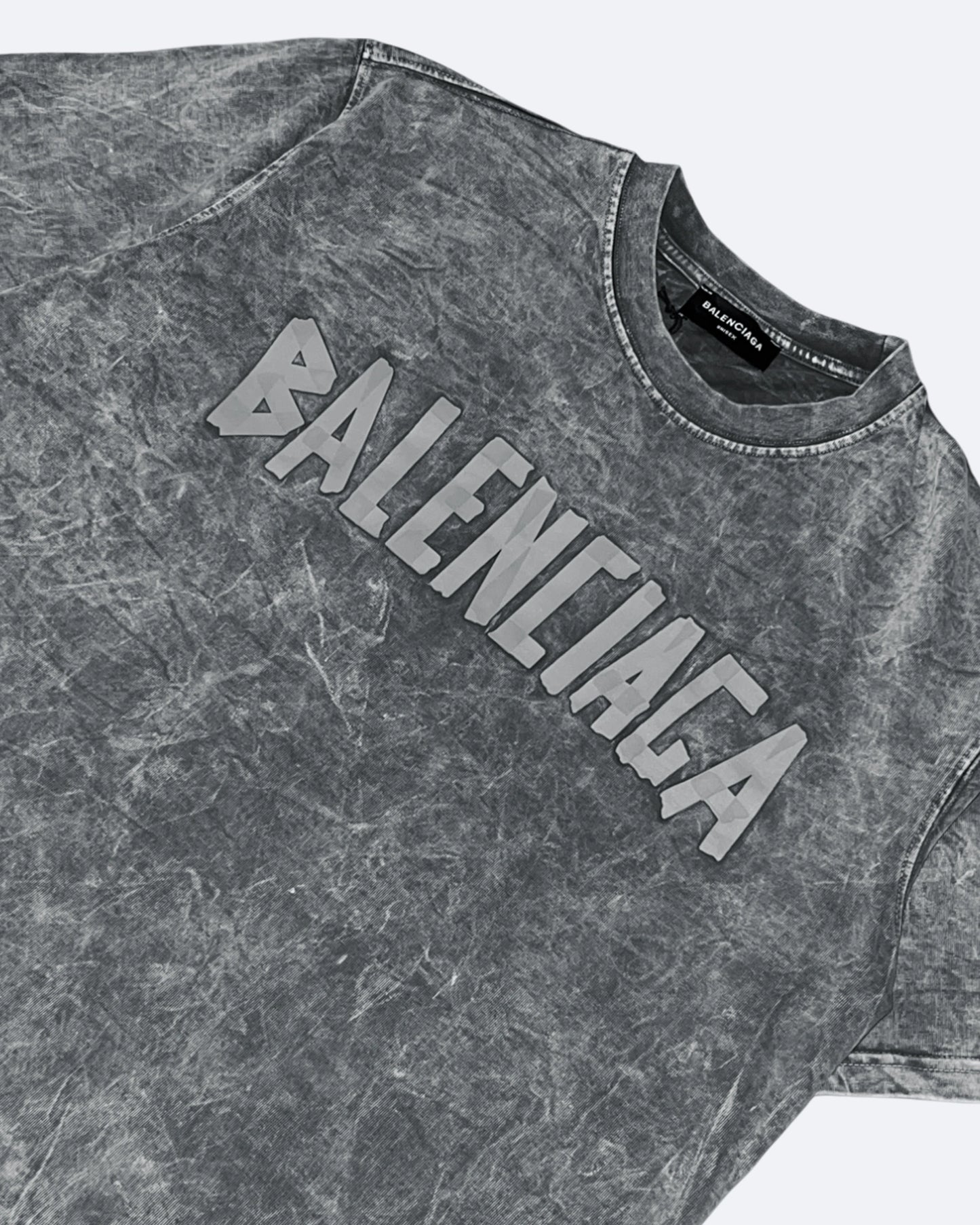 Balenciaga - Tape Logo Summer Set - Gray