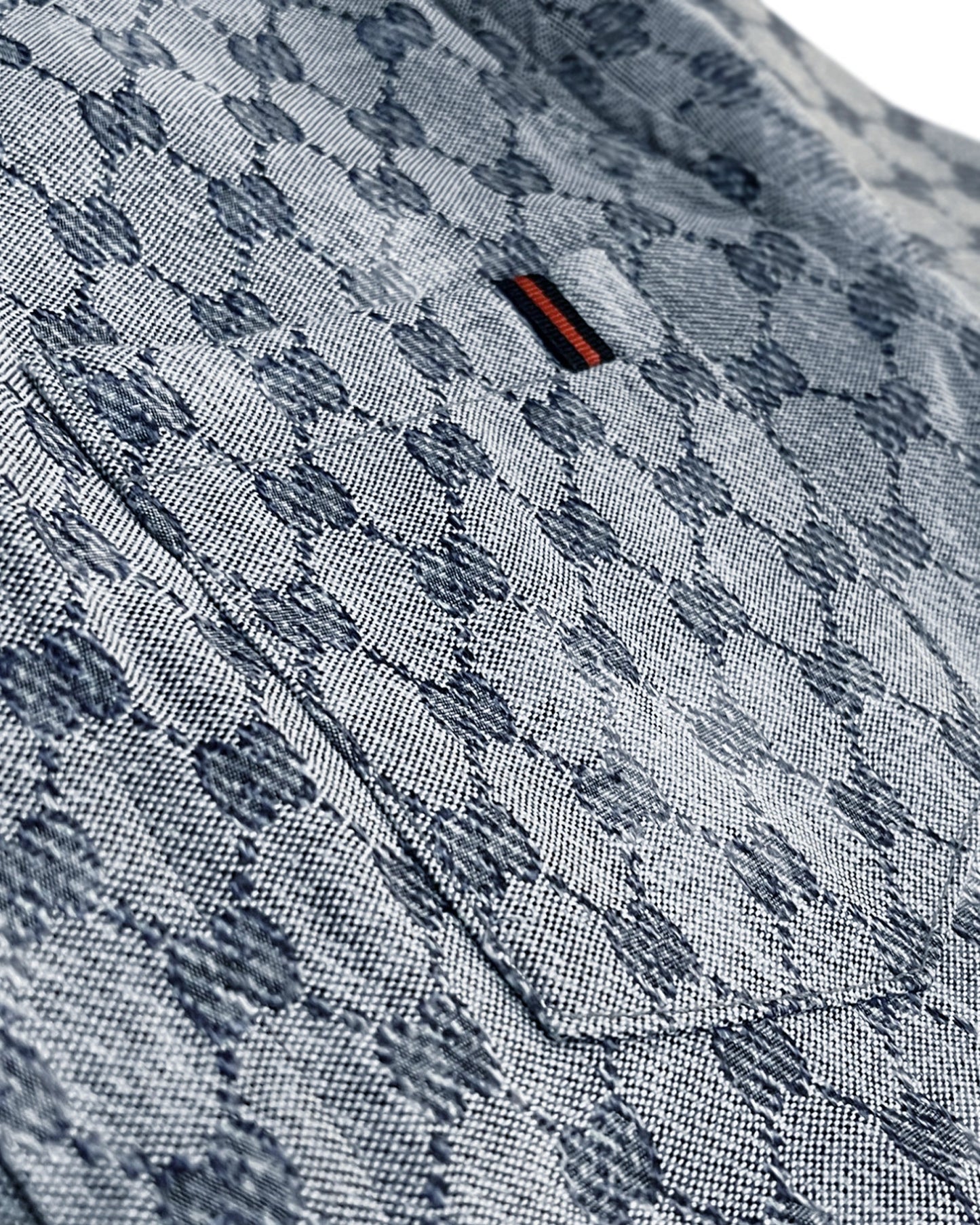 Gucci - GG Chain Pattern Summer Set - Slate Blue