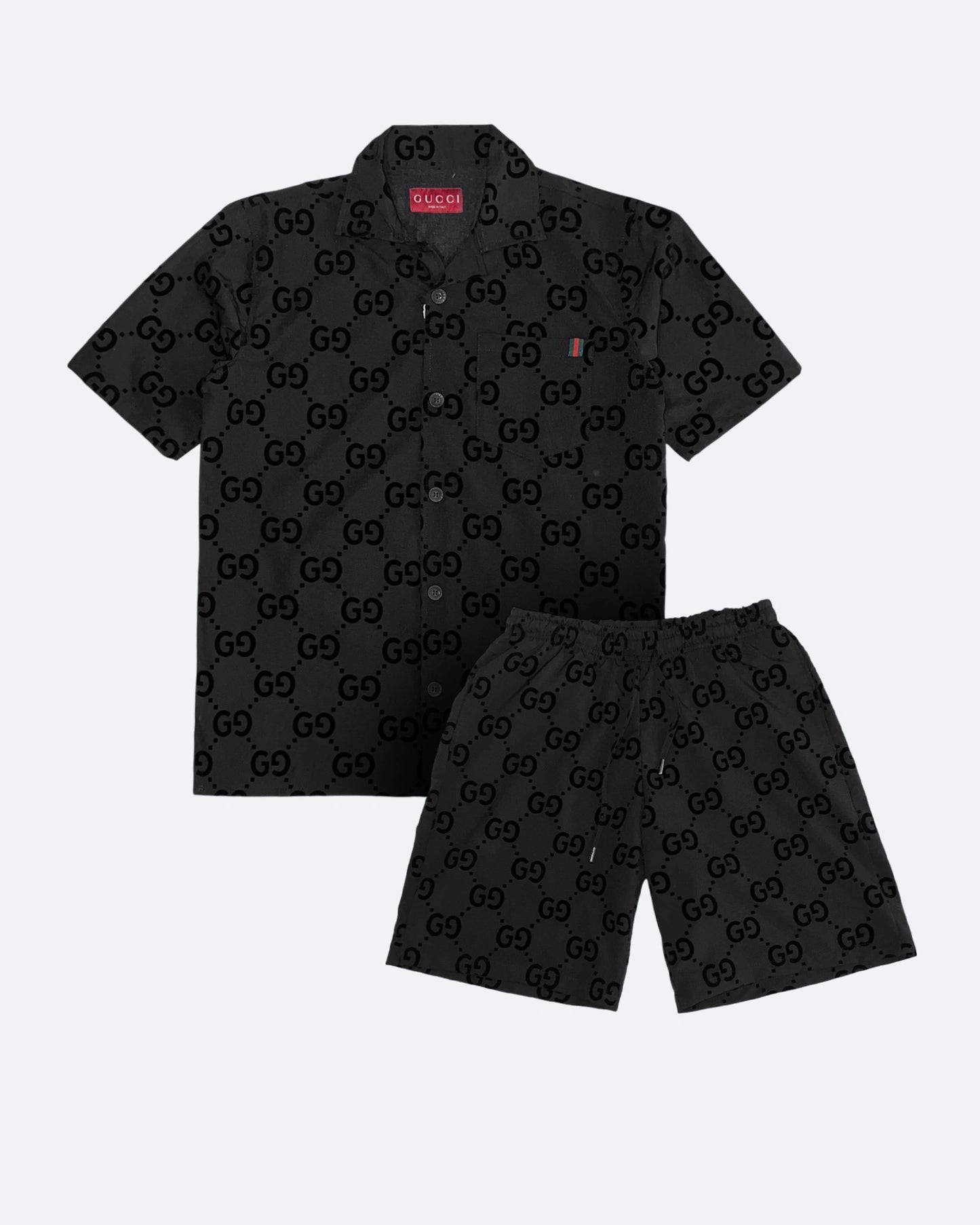 Gucci - GG Monogram Pattern Summer Set - Black