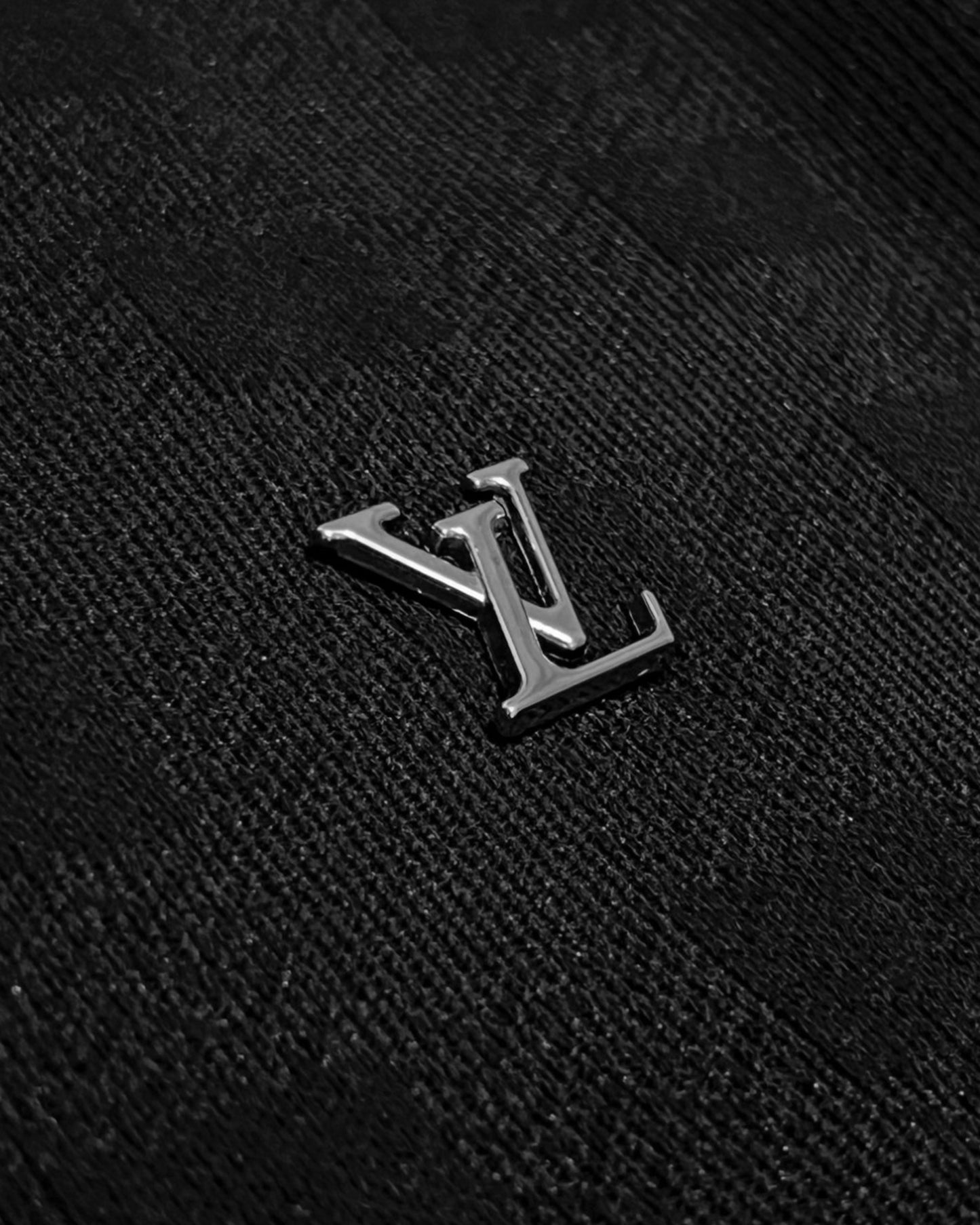 Louis Vuitton - LV Metal Logo Squared Summer Set - Black