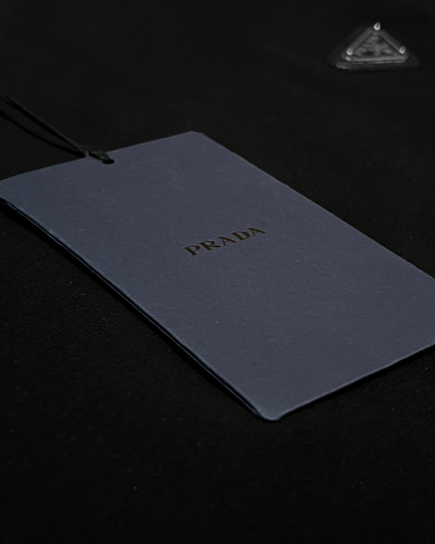 Prada - Triangle Logo Plate Summer Set - Black