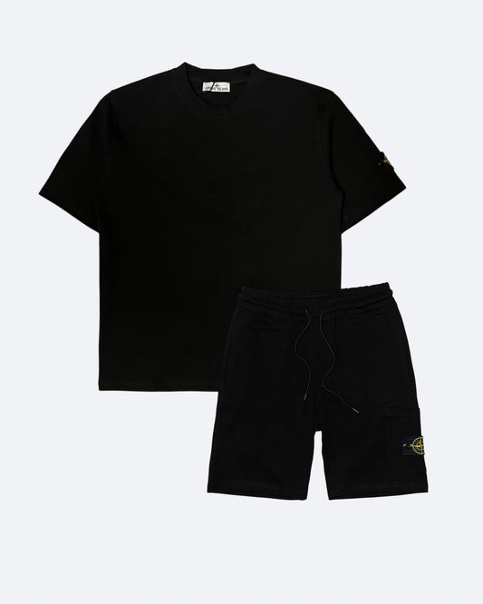 Stone Island - Embroidery Patch Summer Set - Black
