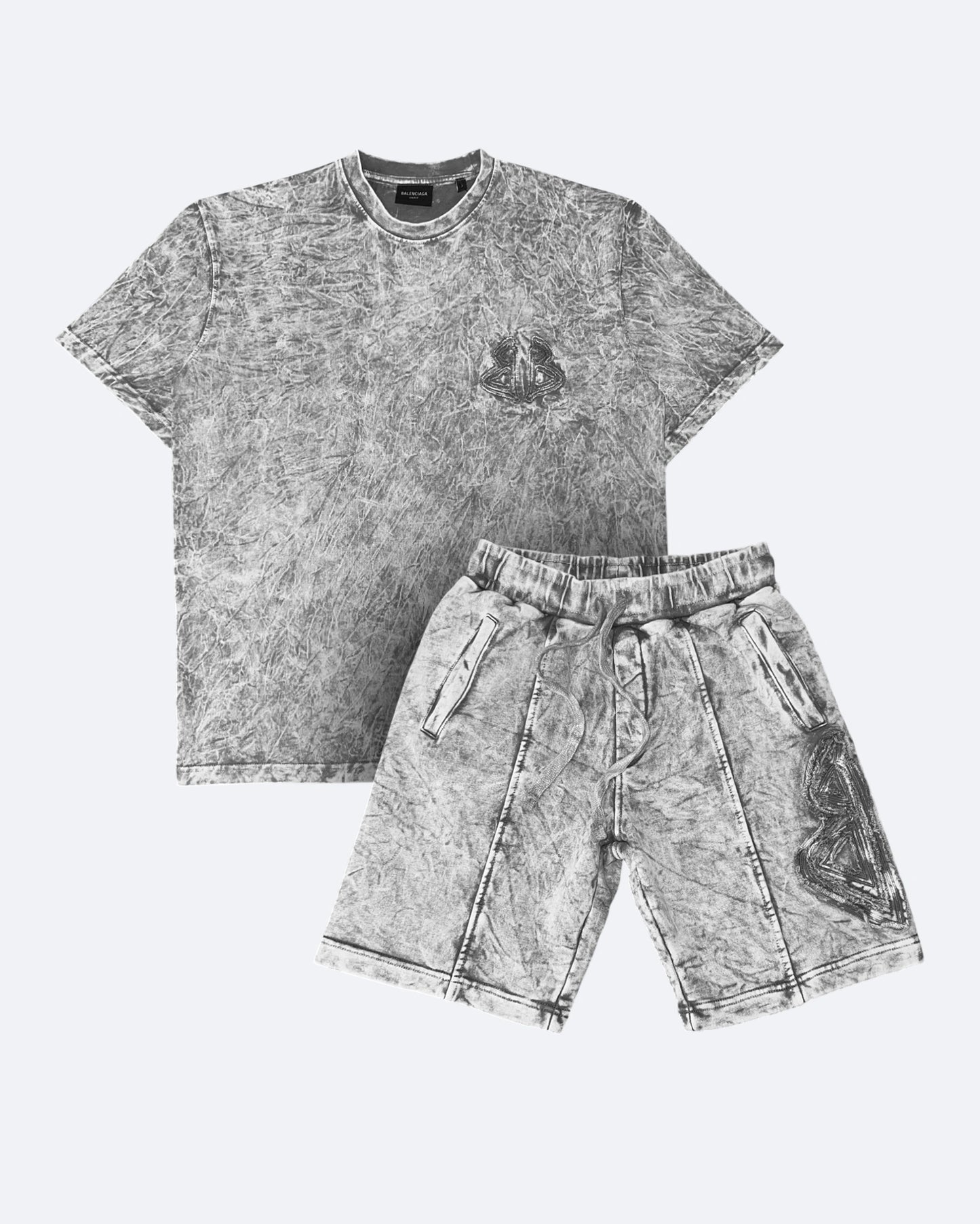 Balenciaga - BB Logo Summer Set - Gray