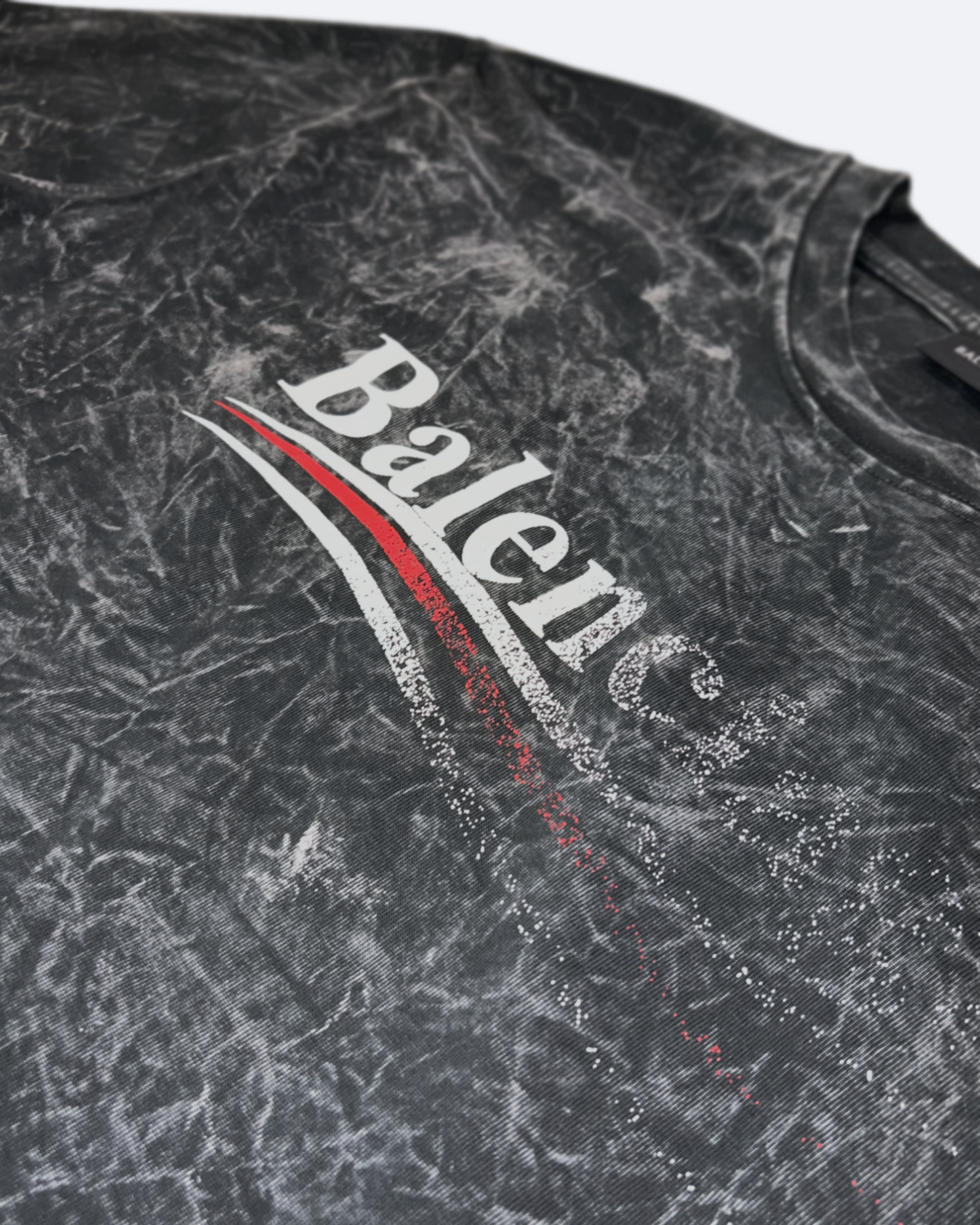 Balenciaga - Washed Wave Logo Summer Set - Gray