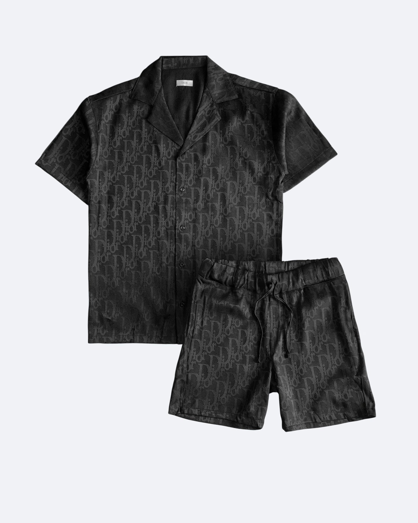Dior - Oblique Pattern Summer Set - Black