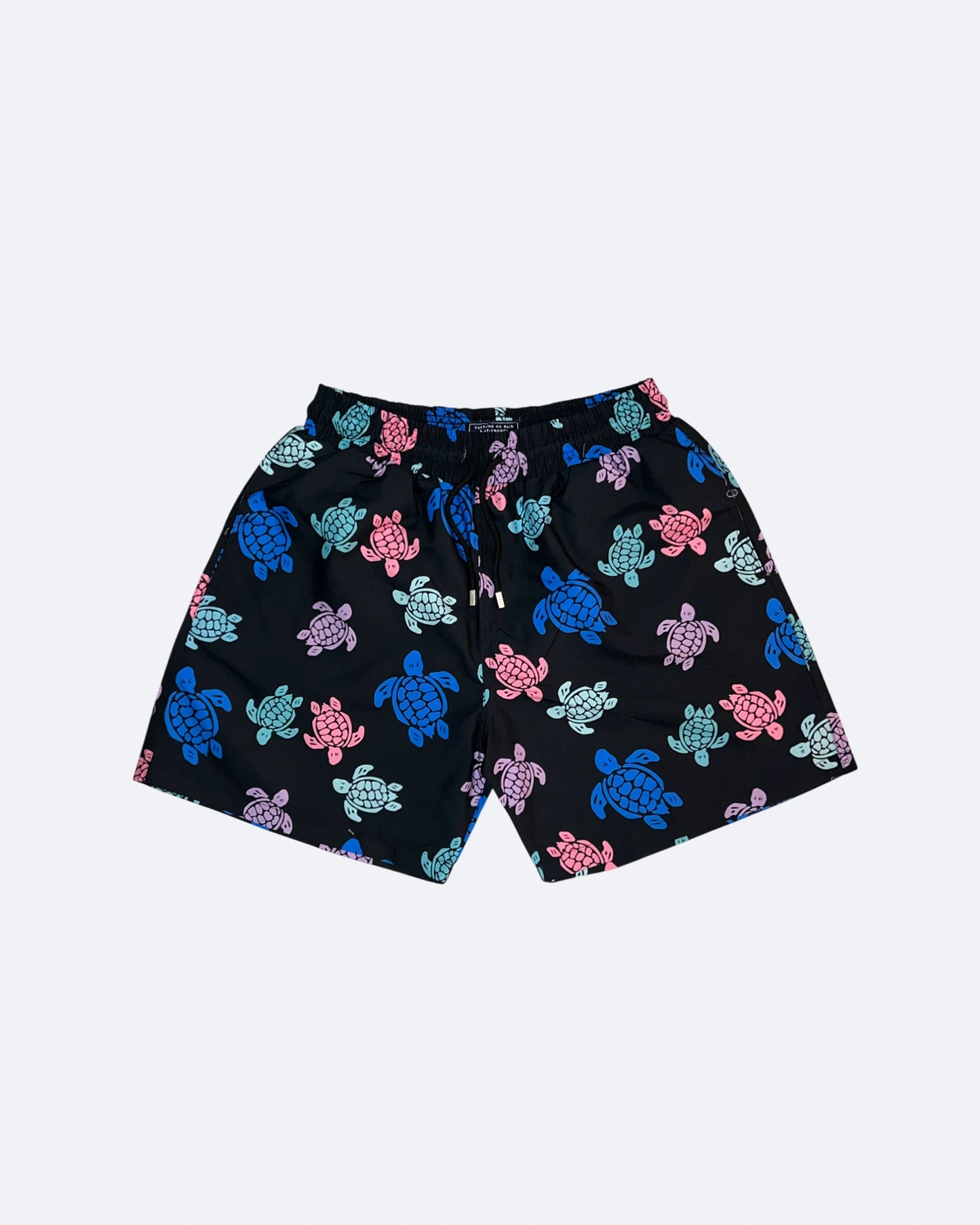 Vilebrequin - Color Turtles Swim Shorts - Black