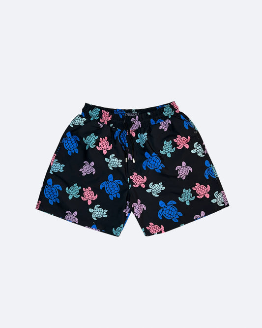 Vilebrequin - Color Turtles Swim Shorts - Black