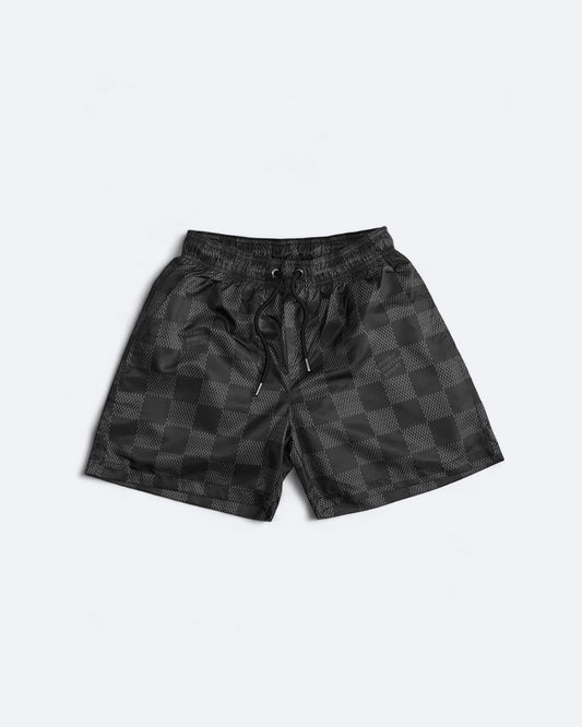 Louis Vuitton - Marque Damier Swim Shorts - Black