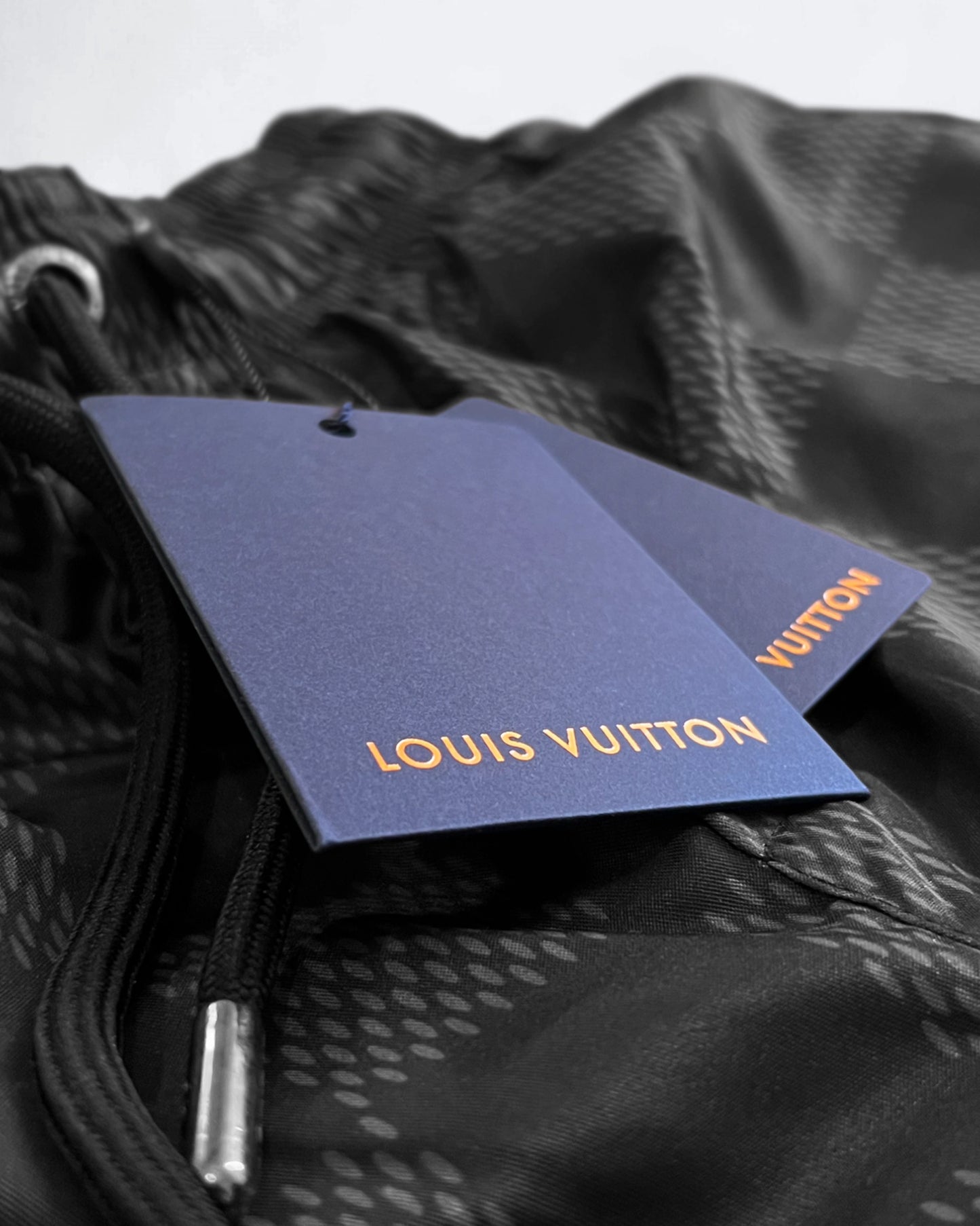 Louis Vuitton - Marque Damier Swim Shorts - Black