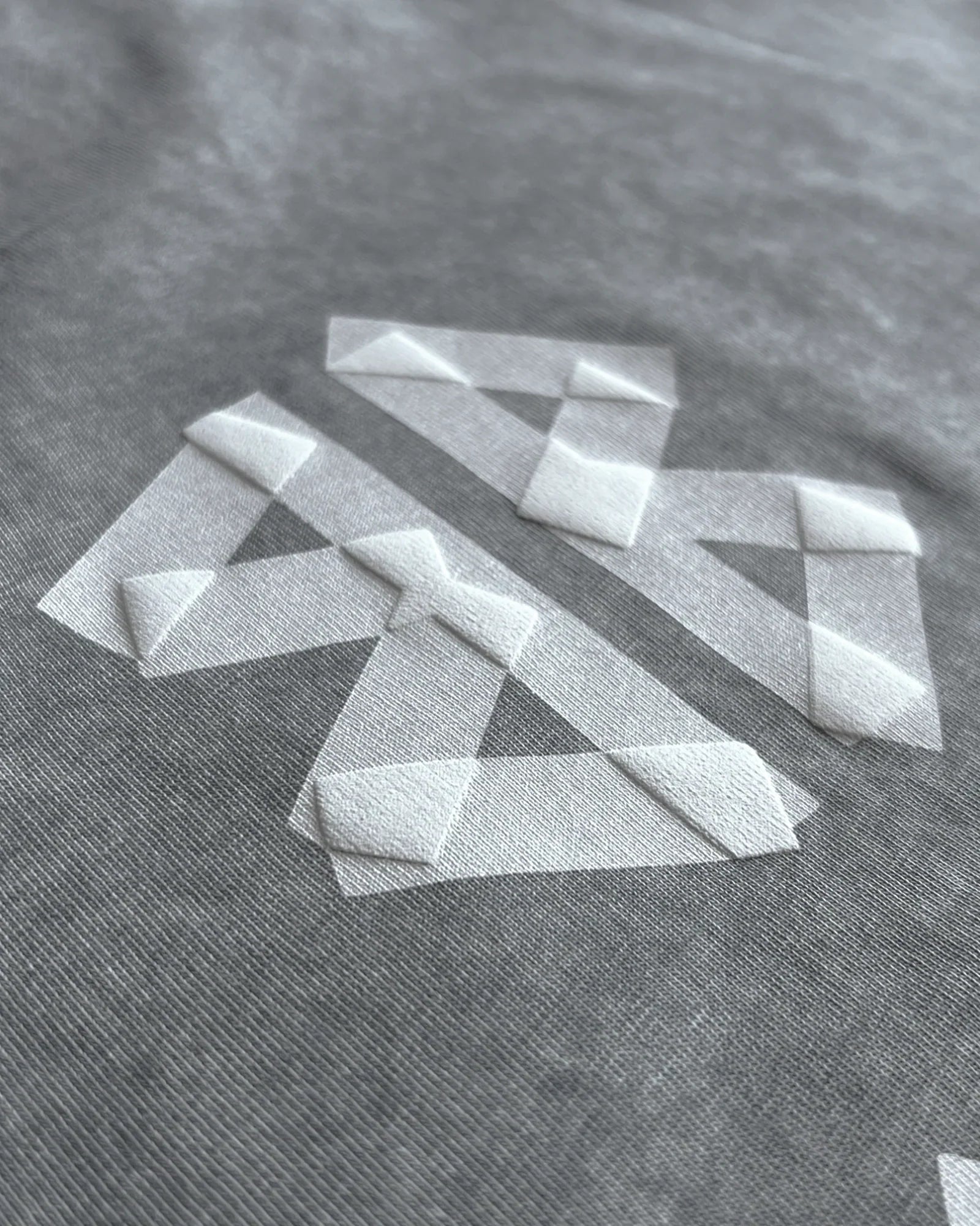Balenciaga - White Tape T-Shirt - Gray