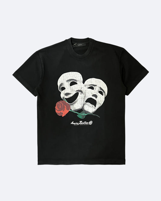 Amiri - Theatre Masks T-Shirt - Black