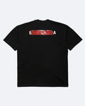 Balenciaga - Red Taped Logo T-Shirt - Black