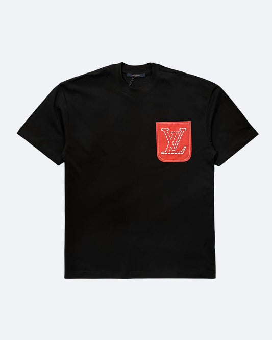 Louis Vuitton - Red Pocket T-Shirt - Black
