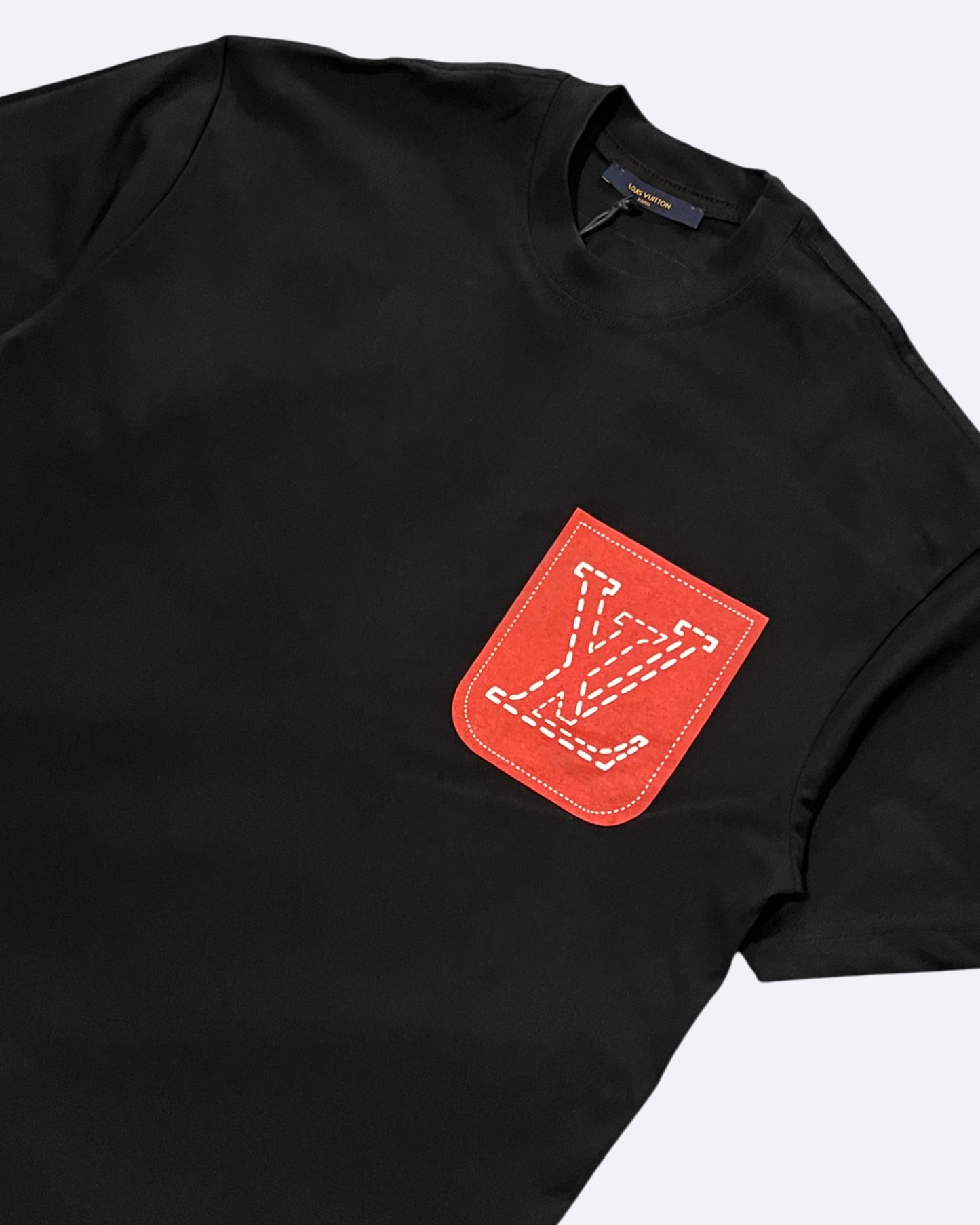 Louis Vuitton - Red Pocket T-Shirt - Black
