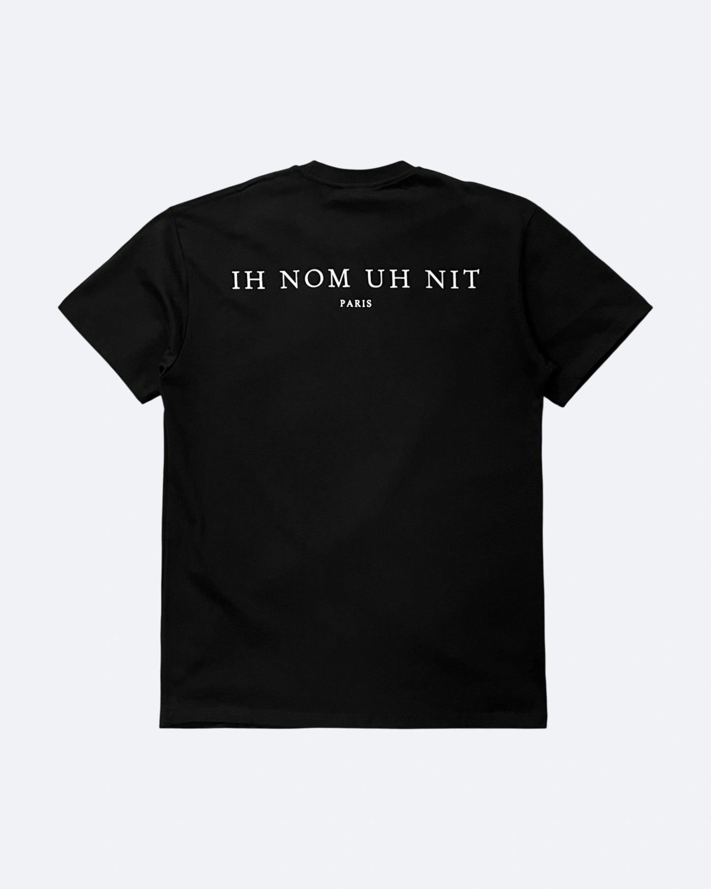 IH NOM UH NIT - Leopard Mask T-shirt - Black