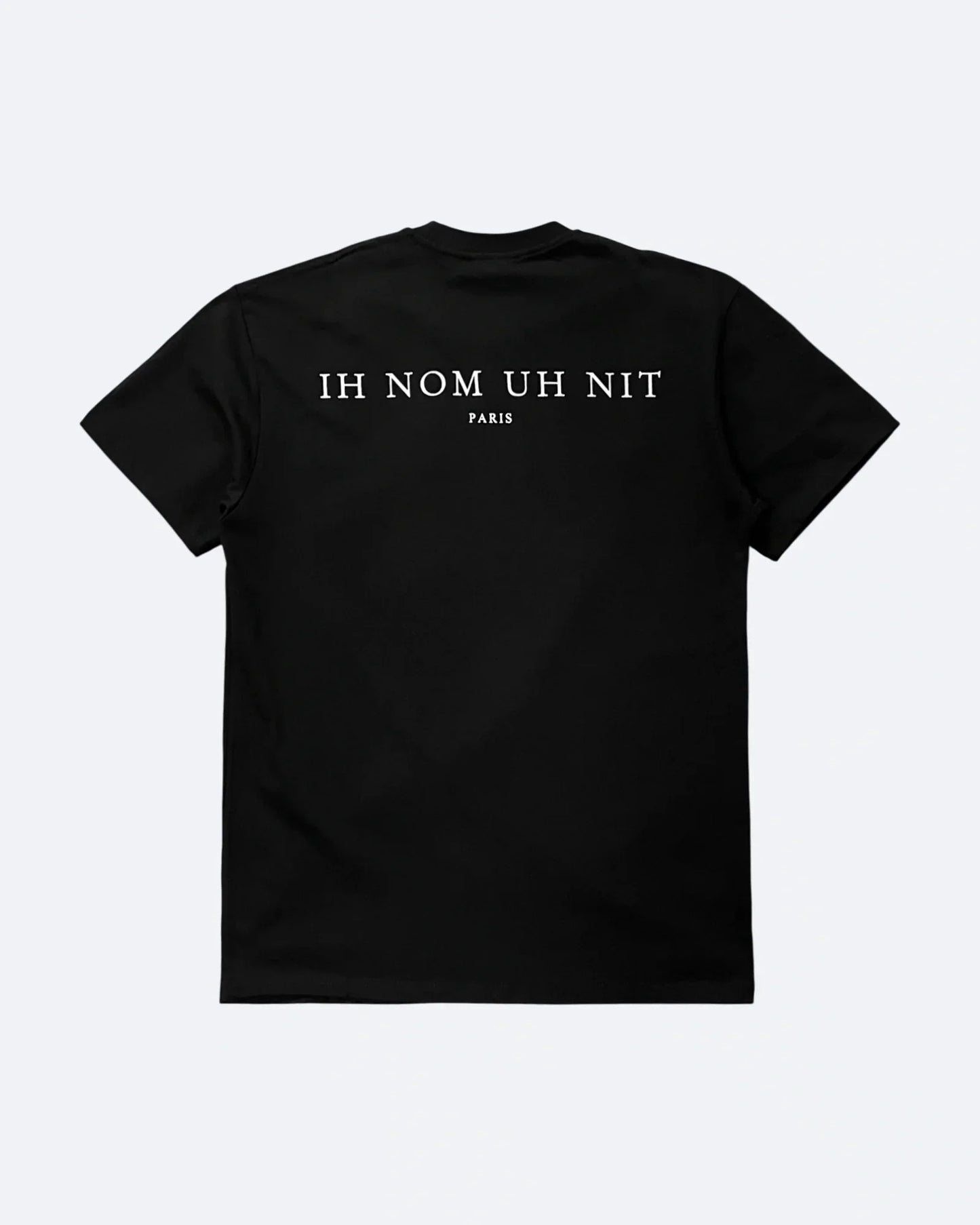 IH NOM UH NIT - Leopard Mask T-shirt - Black