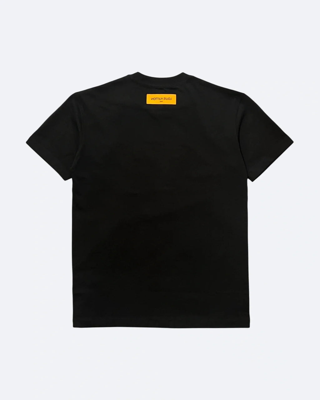 LVTN - Silver Tape Monogram T-Shirt - Black