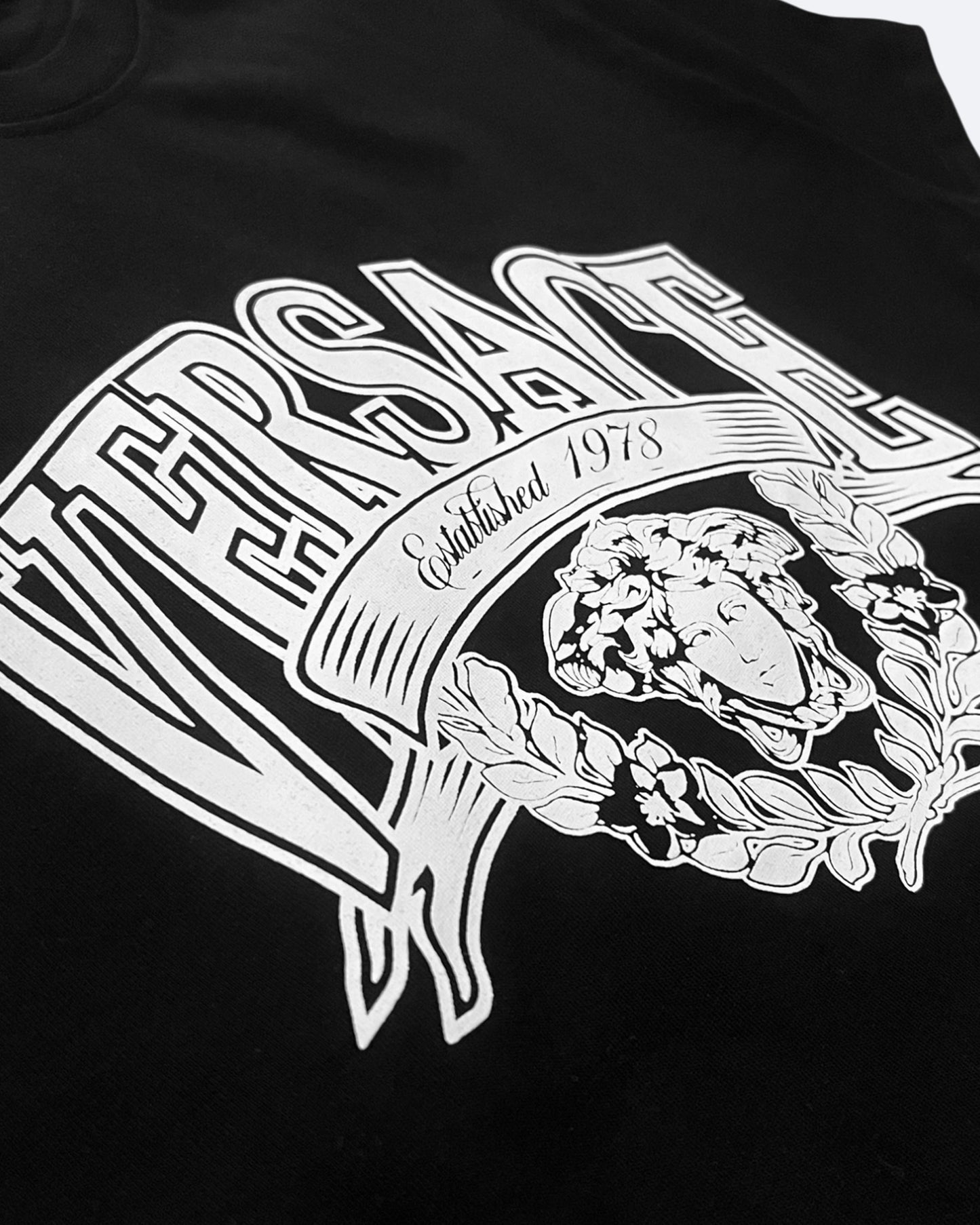 Versace - Medusa Collage Logo T-Shirt - Black
