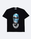 IH NOM UH NIT - Flower Mask T-shirt - Black