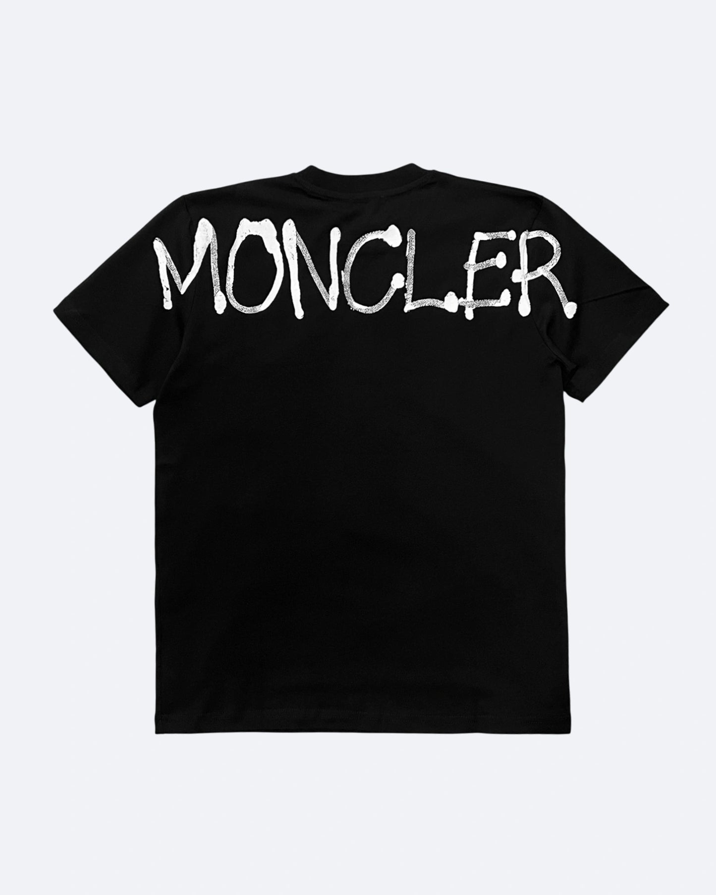 Moncler - Spray Logo T-Shirt - Black