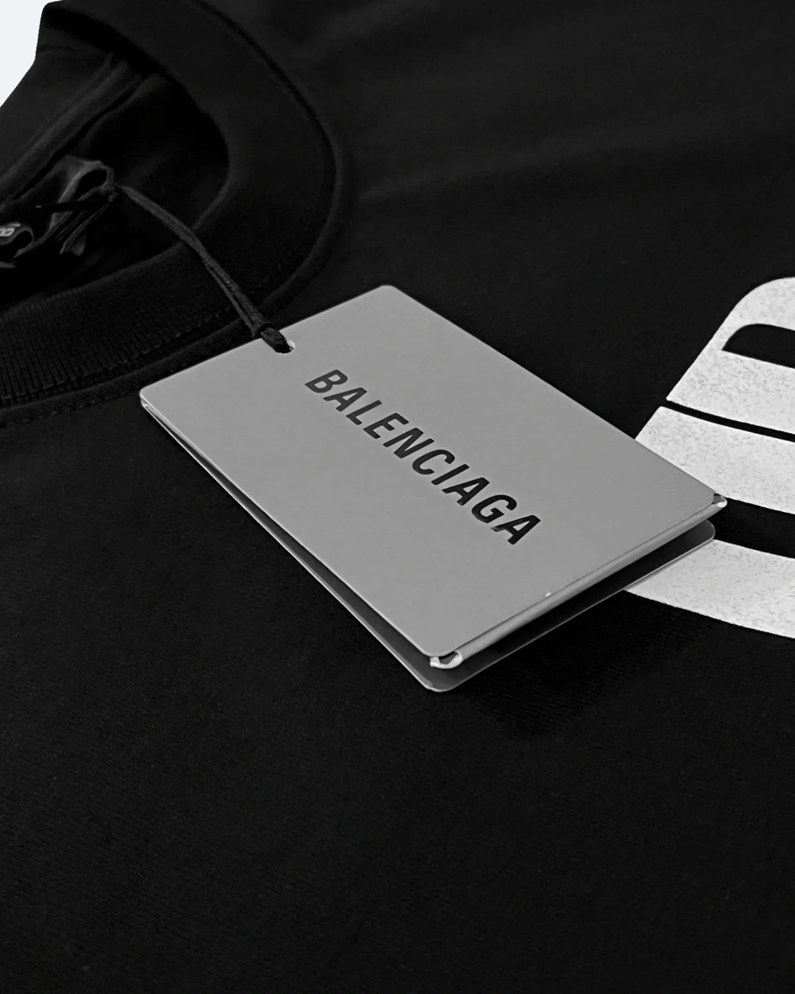 Balenciaga - BB Logo T-Shirt - Black