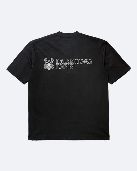 Balenciaga - Keys Logo T-Shirt - Black
