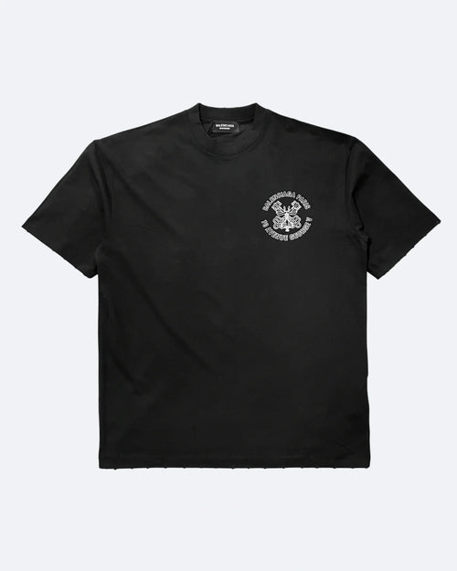 Balenciaga - Keys Logo T-Shirt - Black