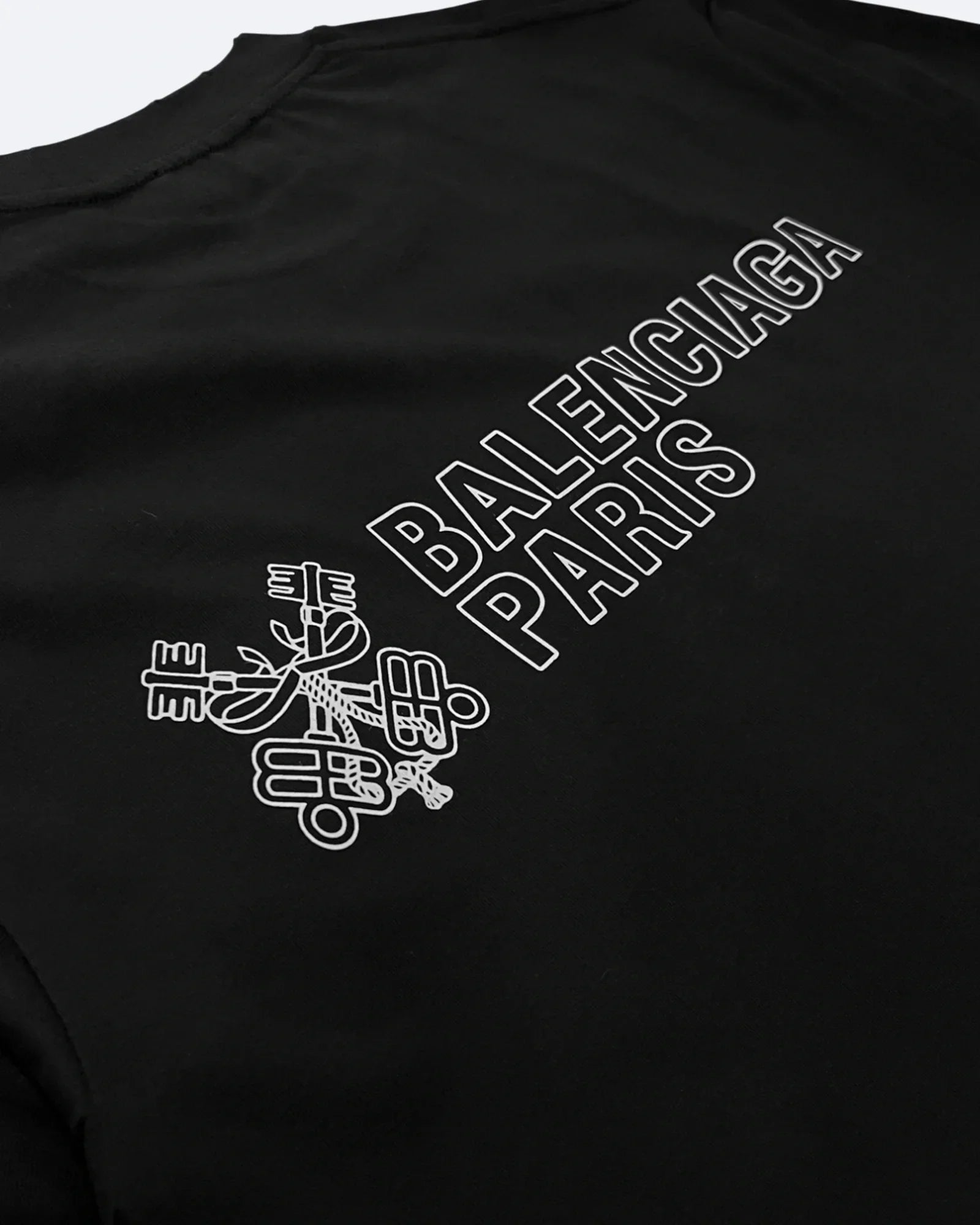 Balenciaga - Keys Logo T-Shirt - Black