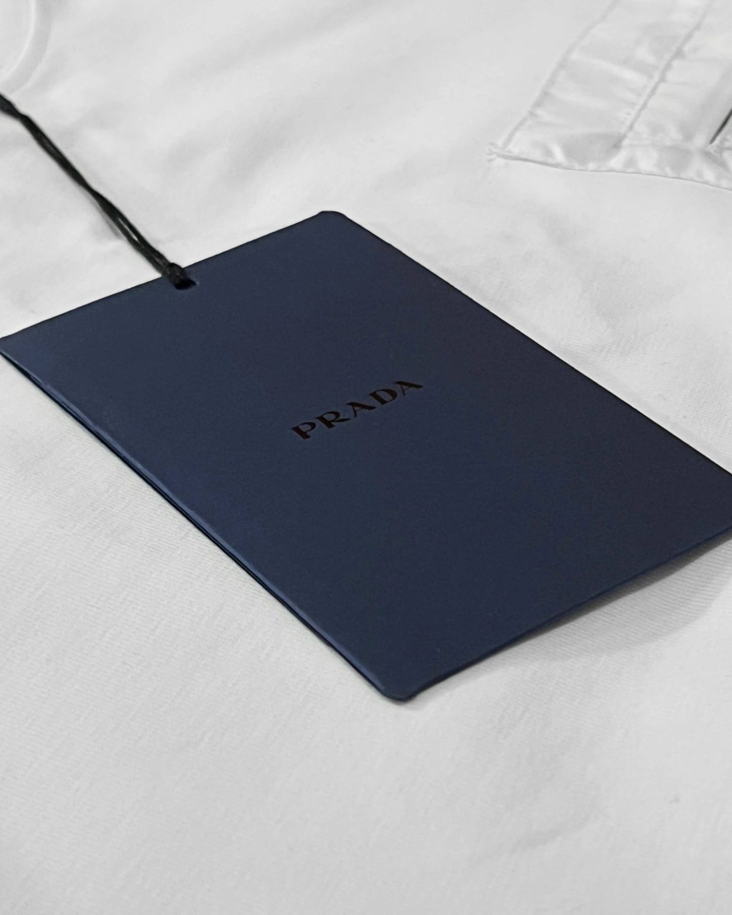 Prada - Pocket Plate T-Shirt - White