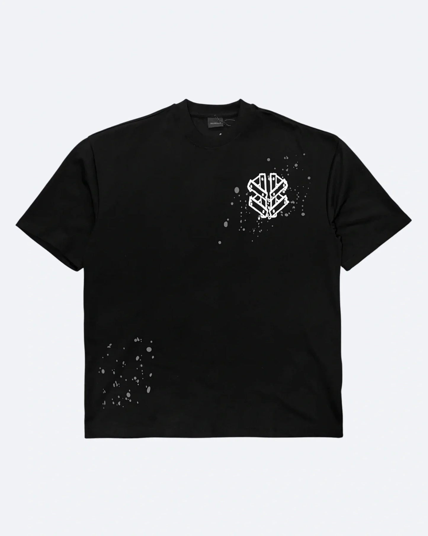 Balenciaga - Plank Logo T-Shirt - Black