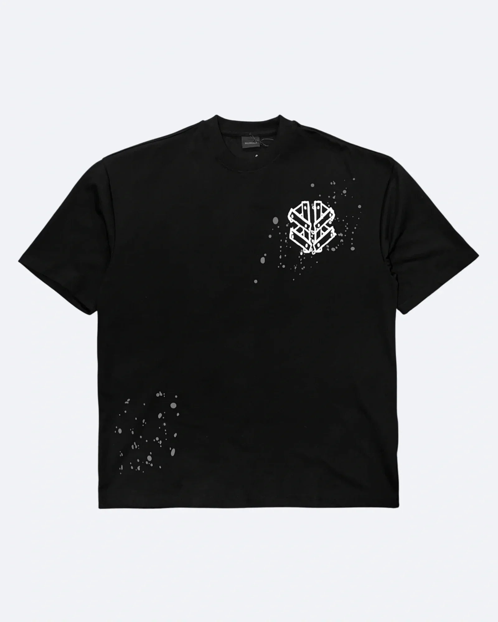 Balenciaga - Plank Logo T-Shirt - Black