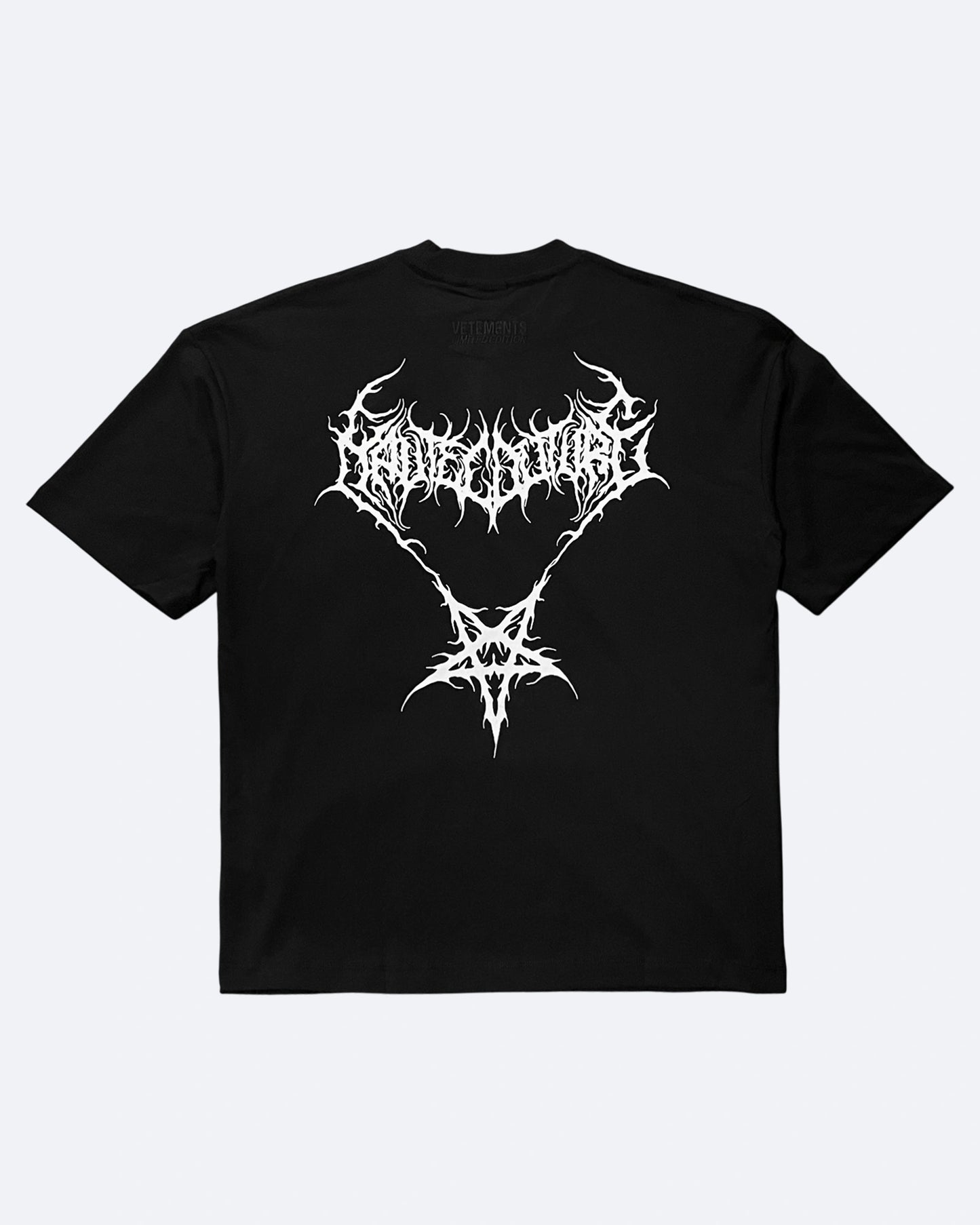 Vetements - Metal Logo T-Shirt - Black
