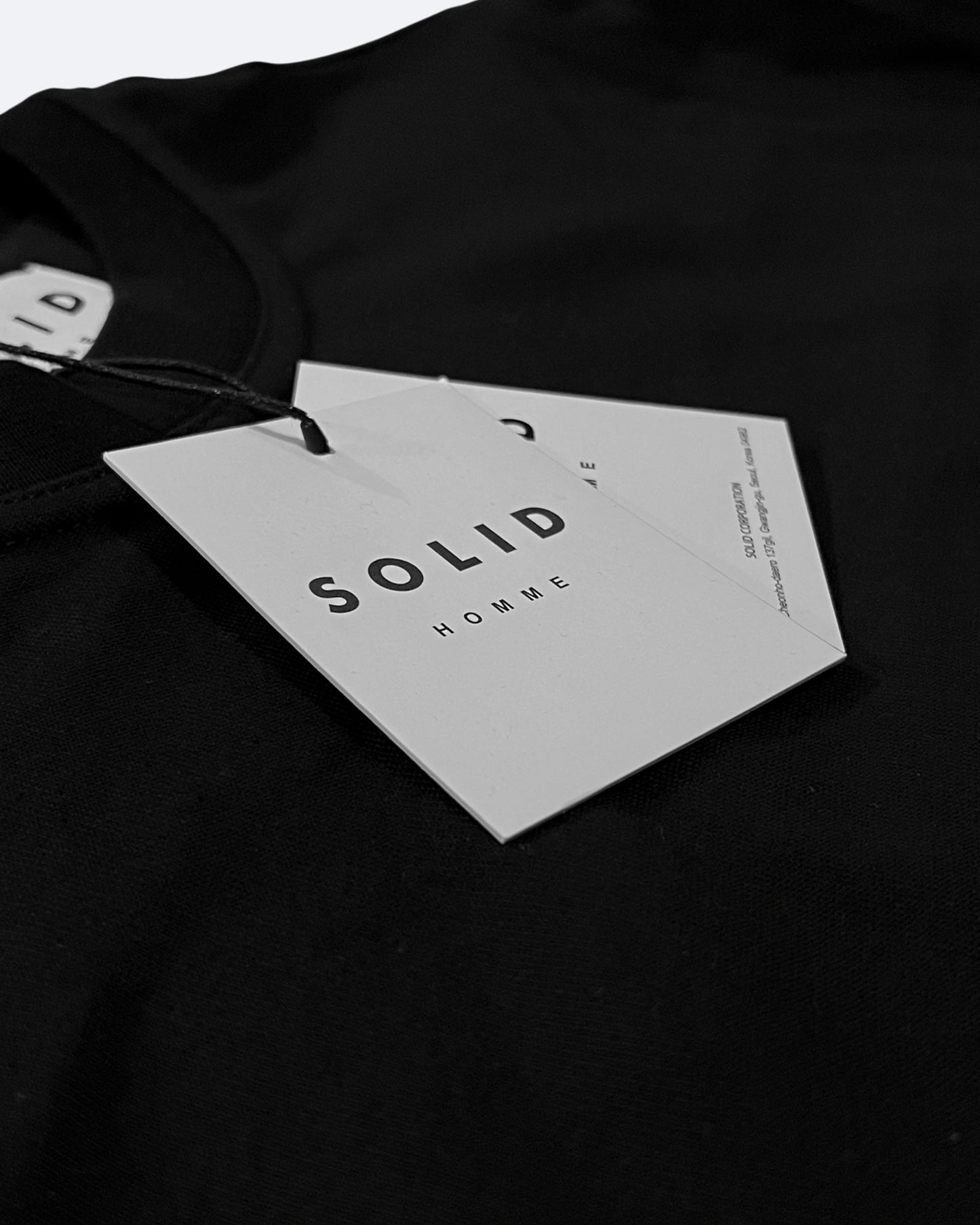 Solid Homme - Pocket T-Shirt - Black