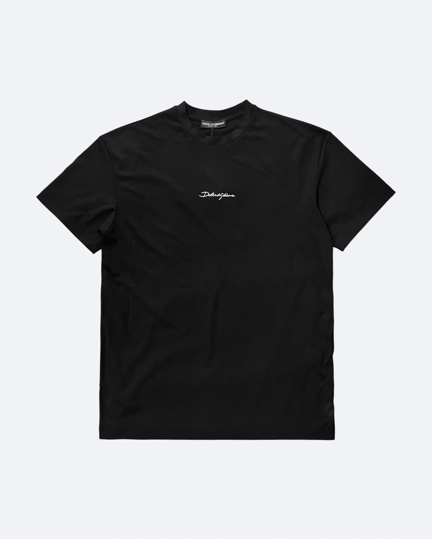Dolce & Gabbana - Signature Logo Fit T-Shirt - Black