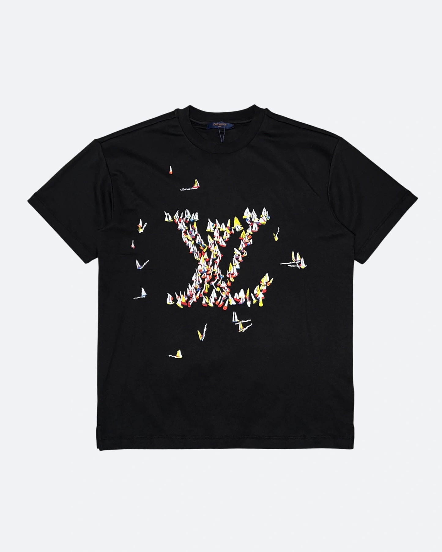 LVTN - Monogram Boats T-Shirt - Black