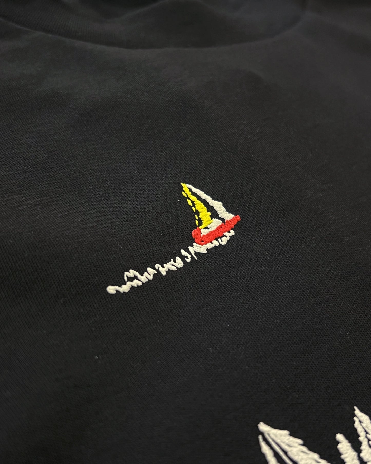 LVTN - Monogram Boats T-Shirt - Black