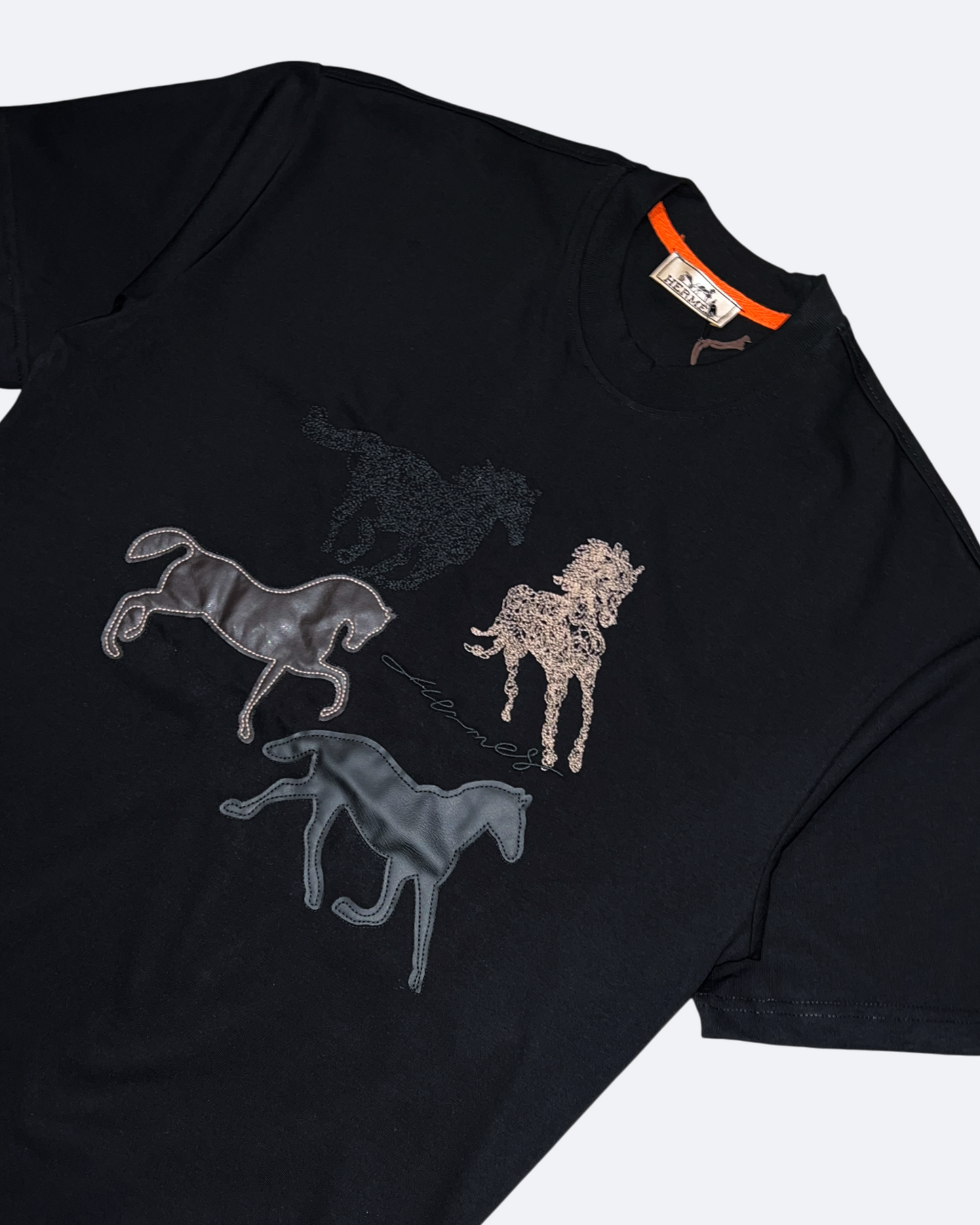 Hermes - Horse Couture T-Shirt - Black
