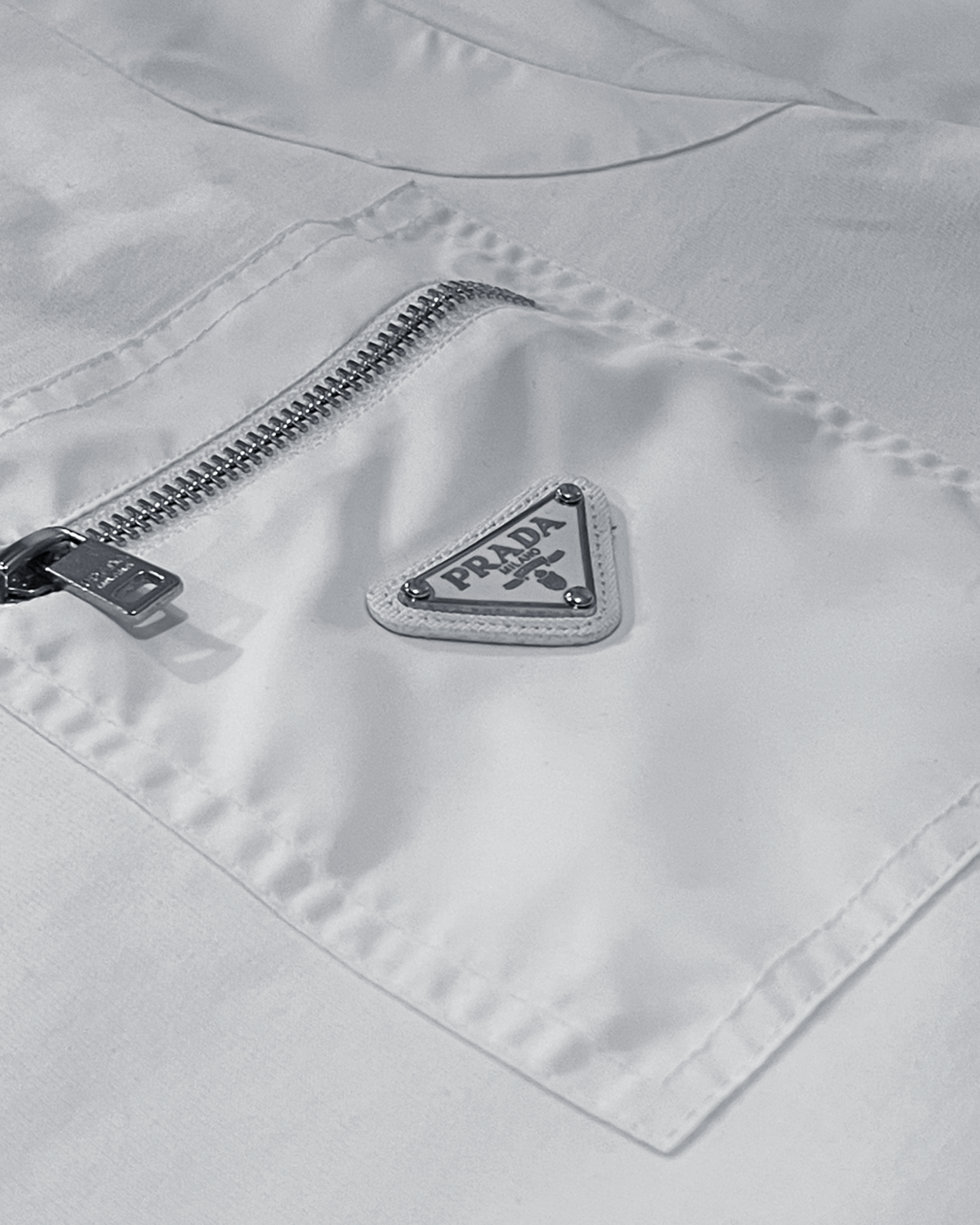 Prada - Concept Pocket Logo T-Shirt - White