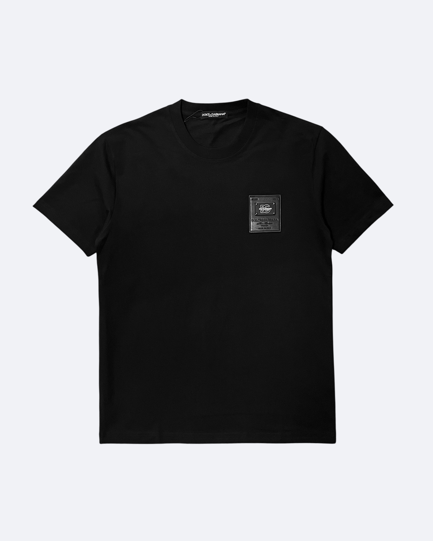 Dolce & Gabbana - Patch Logo T-Shirt - Black