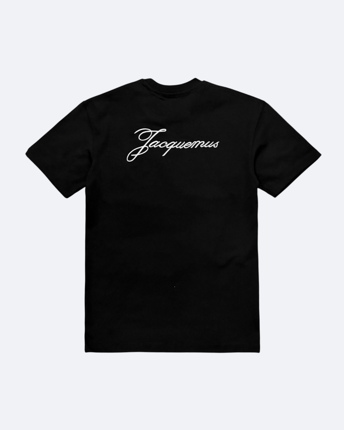 Jacquemus - Script Embroidery T-Shirt - Black