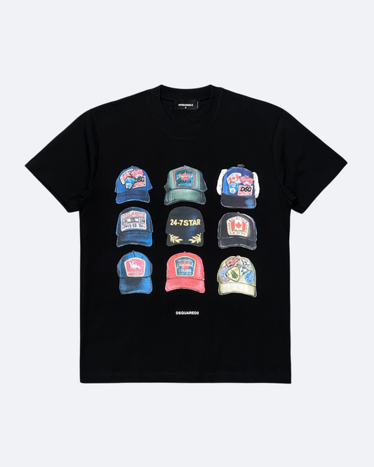 Dsquared2 - Cap Collection T-Shirt - Black