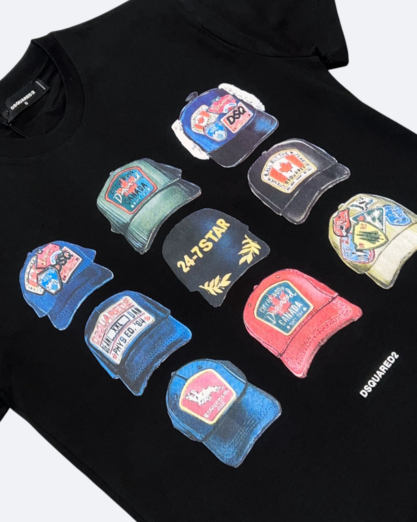 Dsquared2 - Cap Collection T-Shirt - Black