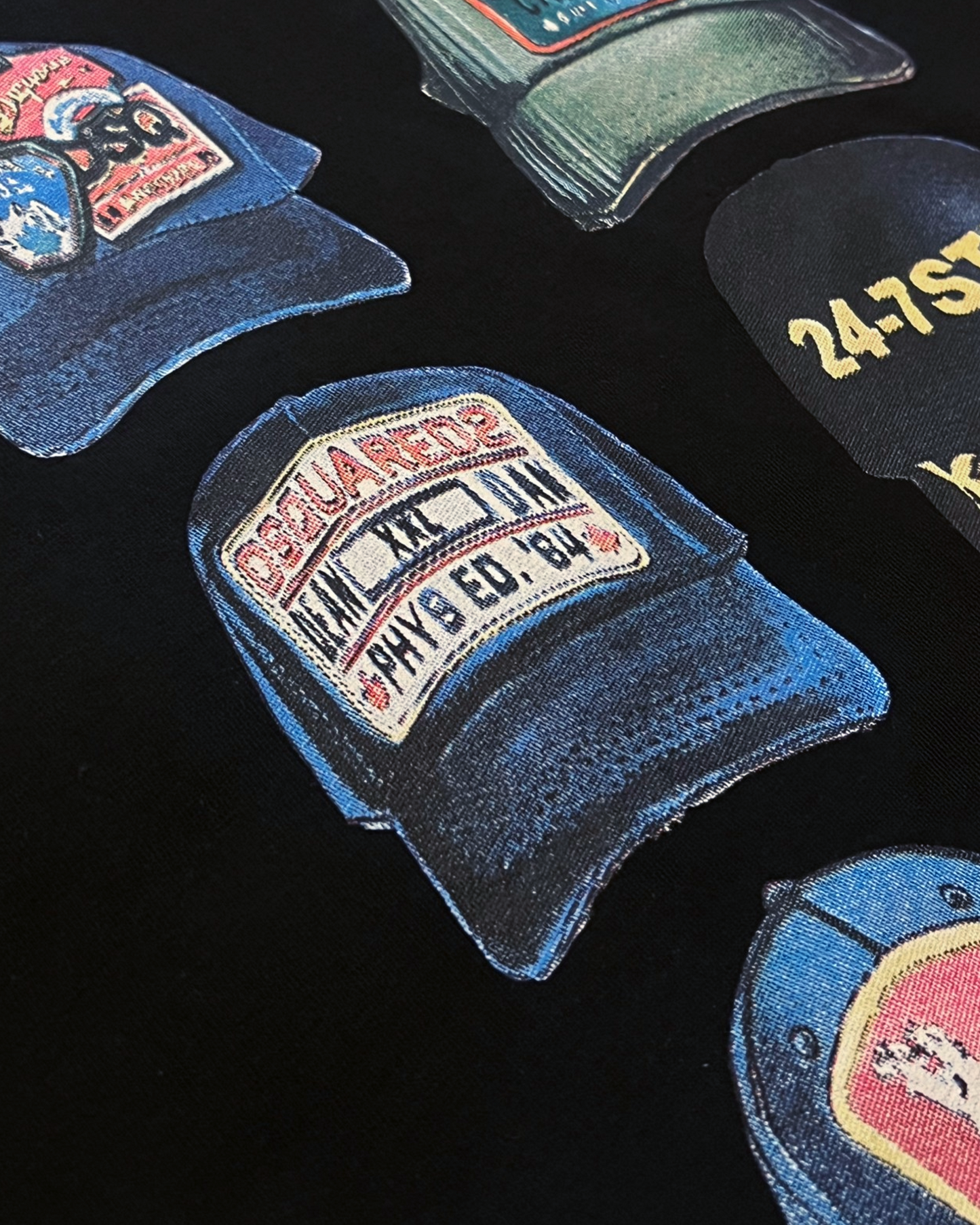 Dsquared2 - Cap Collection T-Shirt - Black