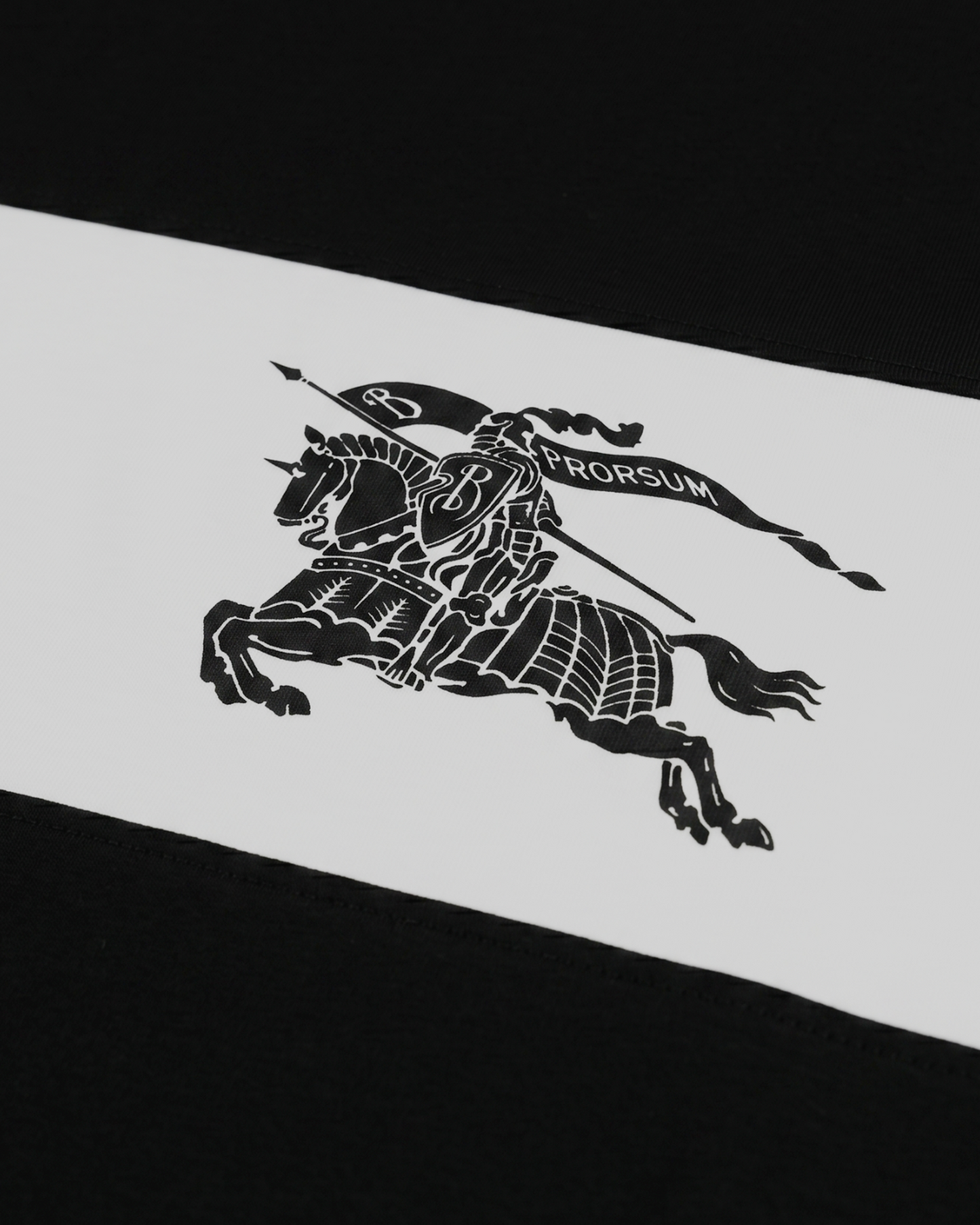 Burberry - Logo Stripe T-Shirt - Black