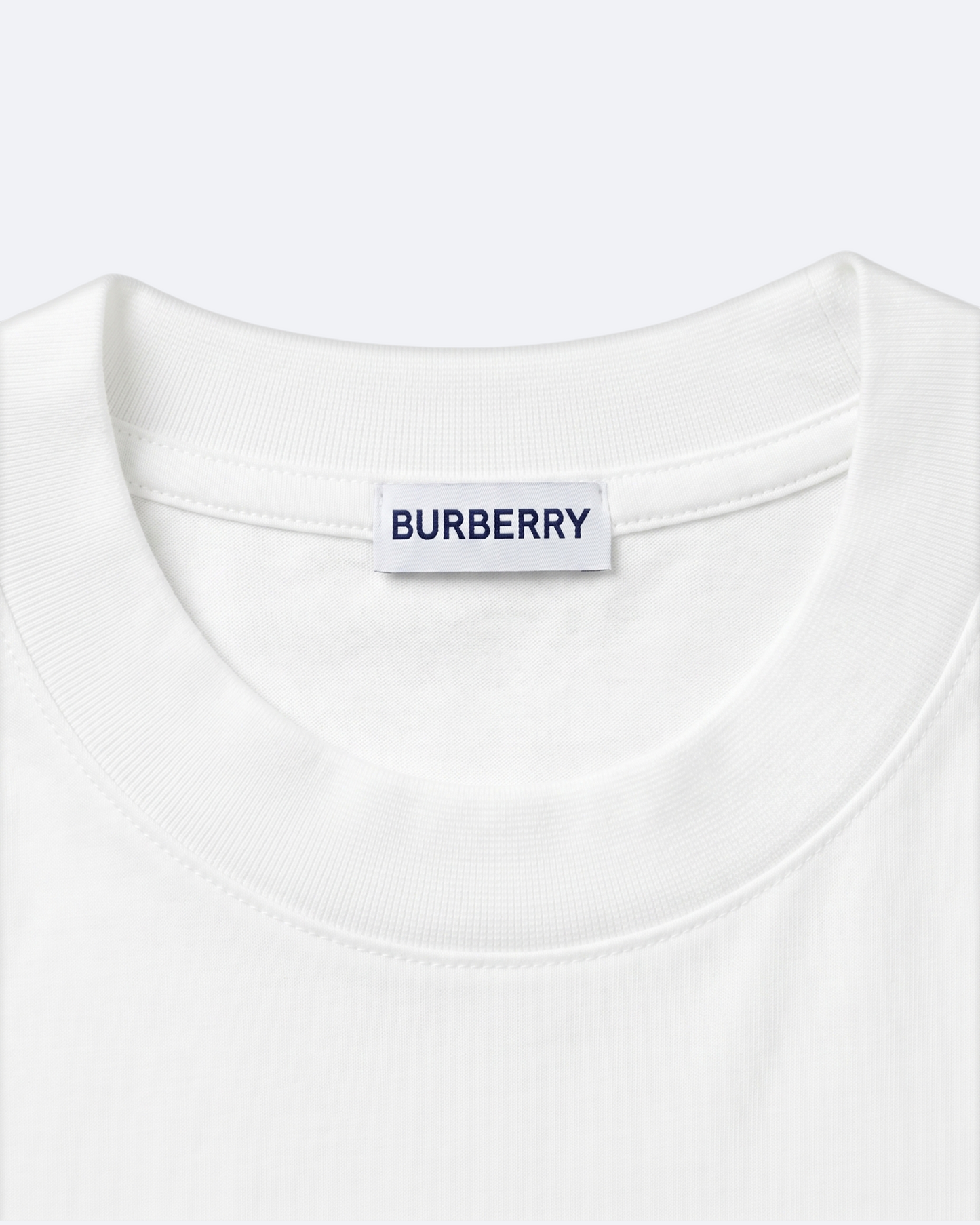 Burberry - Monogram Check T-Shirt - White