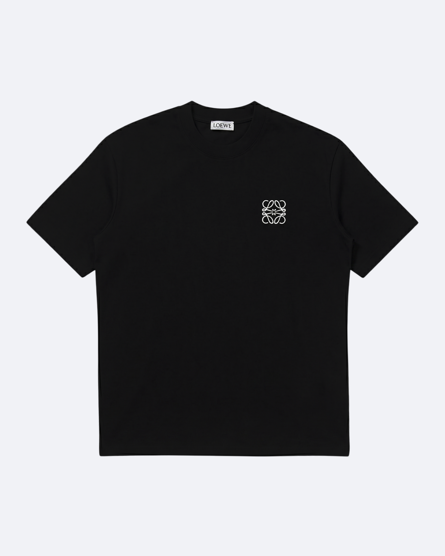 Loewe - Logo Embroidery T-Shirt - Black