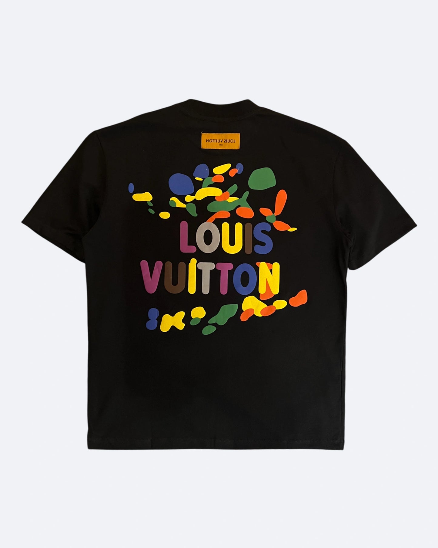 Louis Vuitton - Oversized tričko Color Drops - čierne